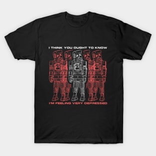 Marvin the Paranoid Android T-Shirt